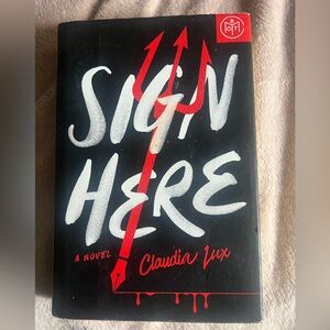 BOTM novel “Sign Here”